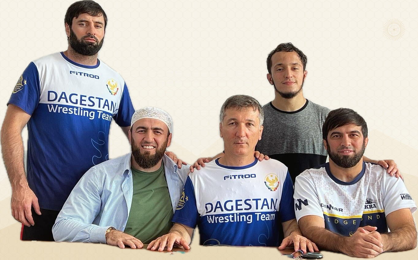 With the Dagestan Wrestling Team